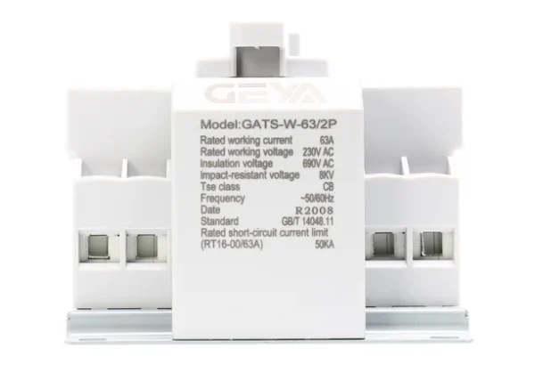 Dual Power 63A Mini Automatic Transfer Switch (ATS) - Image 3