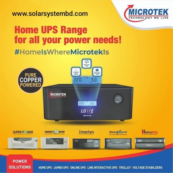Home Ups Mcrotek, Pure Copper Powered