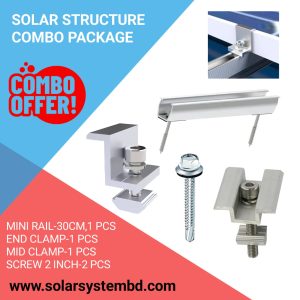 SOLAR STRUCTURES ALUMINUM Solar mid/end clamp