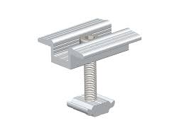 Aluminum Mid Clamp  Adjustable 35MM For Framed Panels