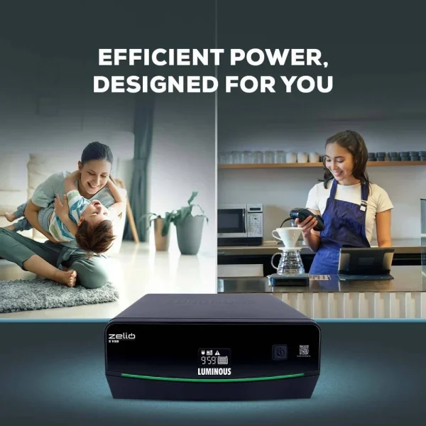 Luminous Zelio S 1150 900VA 756W Pure Sine Wave Inverter IPS - Image 2