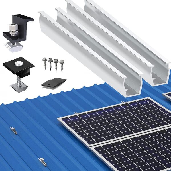 Solar Module Holder End Clamp Kit Solar End Clamp Adjustable Solar Panel - Image 10