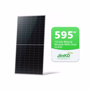 Jinko 580W-605W N-Type Bifacial PV Solar Panel