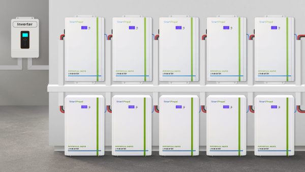 Smart Propel Wall Mount 15KW, 300ah LiFePO₄ Lithium Ion Solar Battery, – Long-Lasting Energy Storage Phasphate Battery with 6000 Cycle, - Image 5