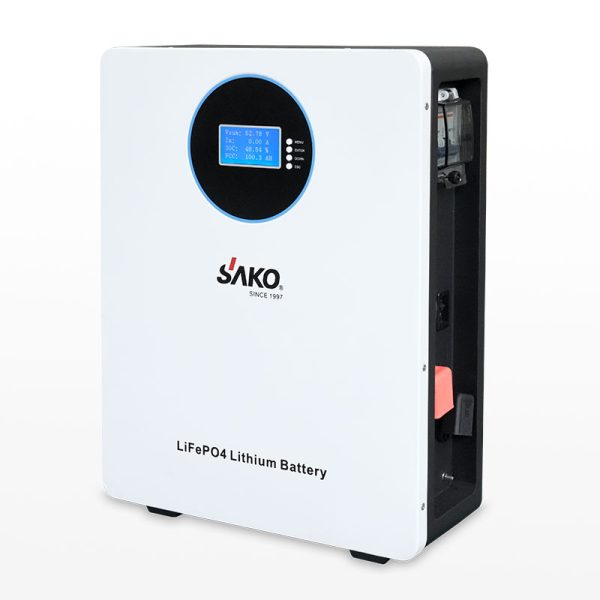 Sako Li Sun 51.2v 100AH Lithium ion LiFePo4 Battery