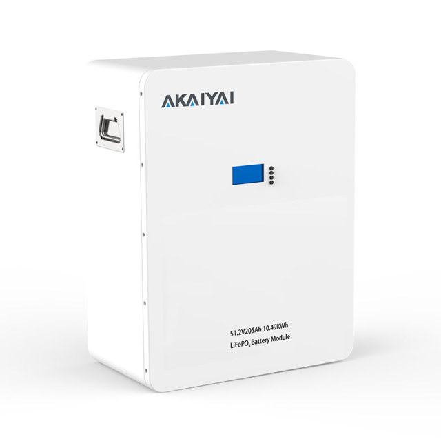 Akaiyai A51R205-W 51.2V Lithium Battery 205Ah 6000 Cycles At