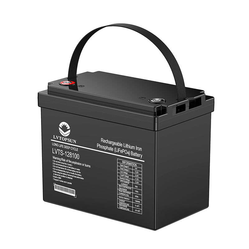 LVTOPSUN-12.8V 100AH-E lithium-Battery