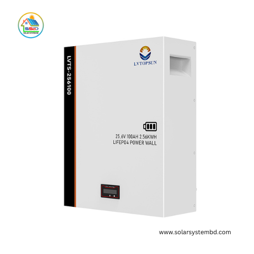 LVTOPSUN 25.6V 100AH LITHIUM BATTERY